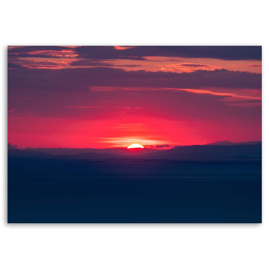 Leinwandbild Pink sunset