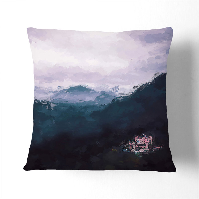 Square Cushion, 40cm H x 40cm W x 15cm D, White