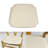 Wishbone Style Wood Arm Dining Chair Pad-396030747