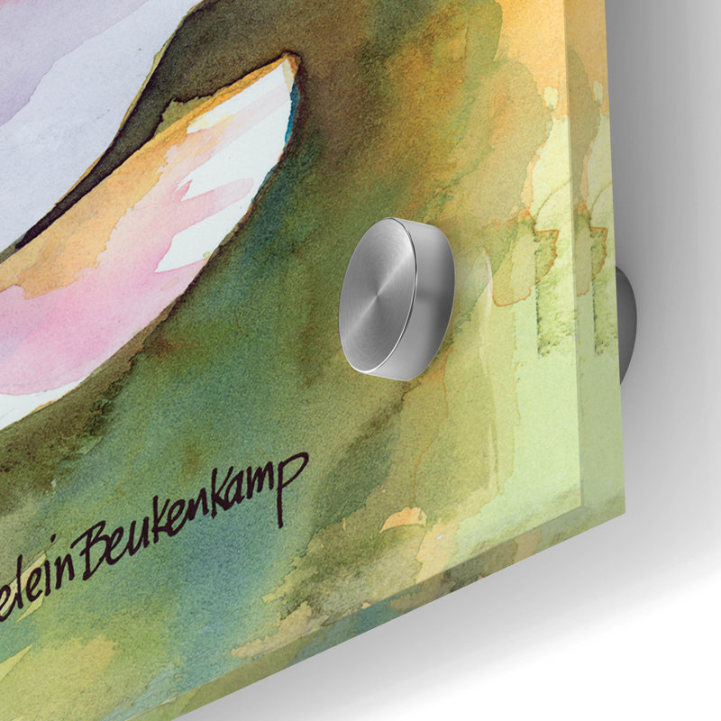 «Glorious» par Annelein Beukenkamp, art mural en verre acrylique, H 24 po x l 24 po x P 0,2 po