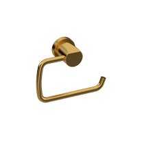 FORIOUS Wall Mount Post Toilet Paper Holder in Gold HH12401G