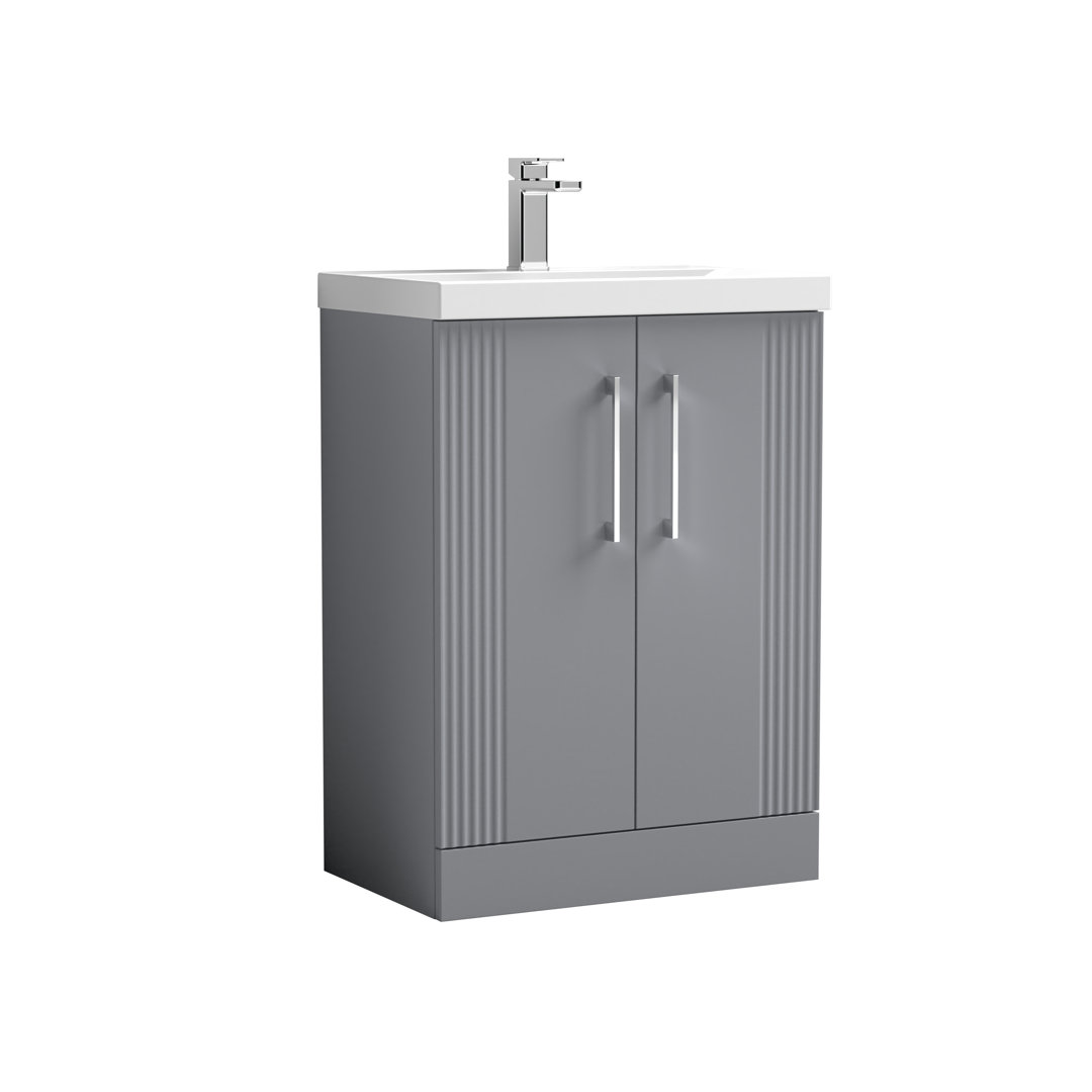 Deco 610mm Free-standing Single Vanity
