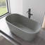 Baignoire de trempage extérieure en pierre 59 po-112324821