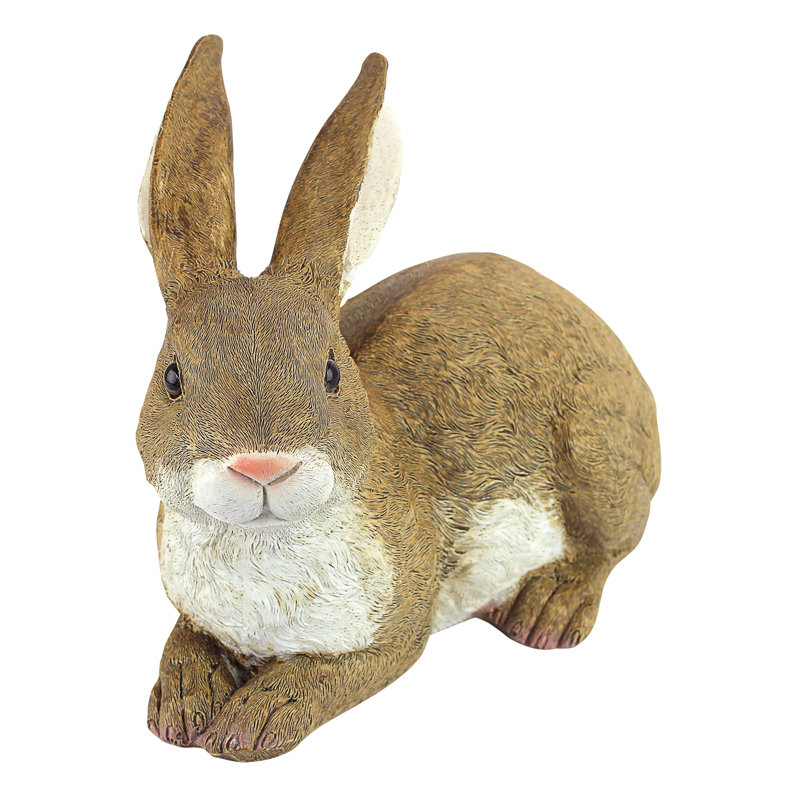 Statue de jardin Bashful, le lapin