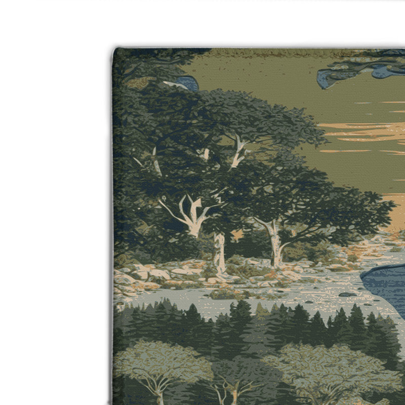 Tapis d'intérieur et d'extérieur brun Nature, Rectangulaire 8 pi x 10 pi