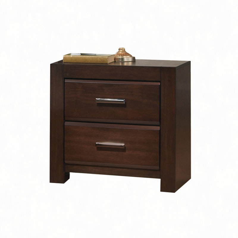 Nightstand With Durable Drawers