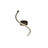Waveline Modern S-Curve Integrated LED Chandelier-759243075