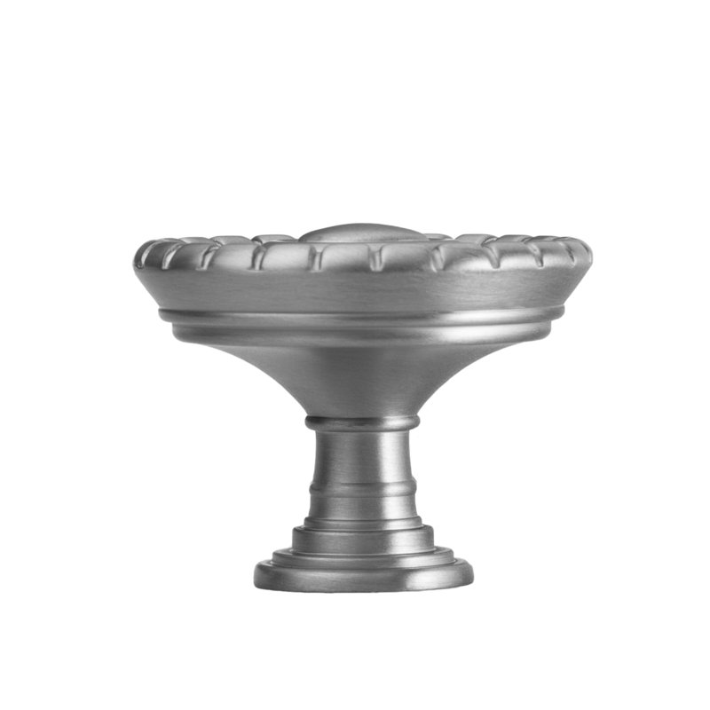 Poignée Charlotte en nickel satiné de 1-1 / 4 po, Nickel satiné