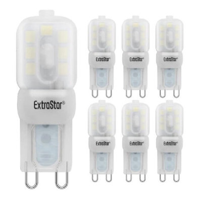 Pack of 6 LED Light Bulbs