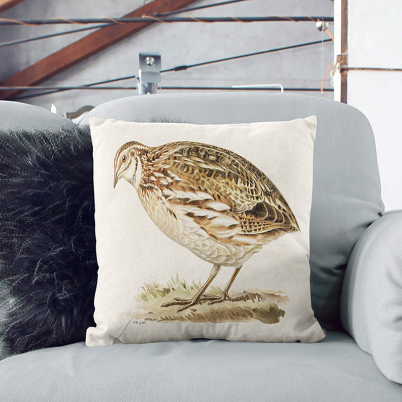 Square Throw Cushion, Black, 40cm H x 40cm W x 15cm D