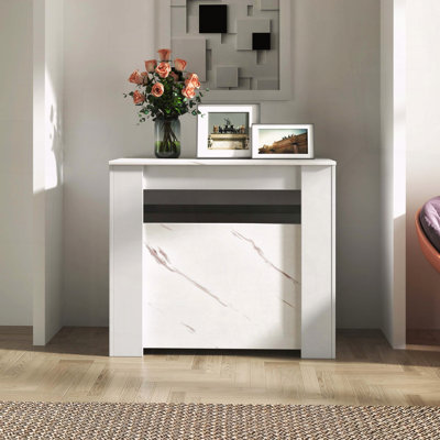 Console multifonctionnelle extensible jusqu'à 118,5 po