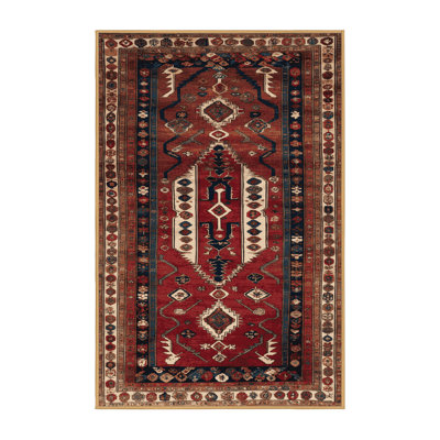 Machine Washable Turkish Brown Area Rug