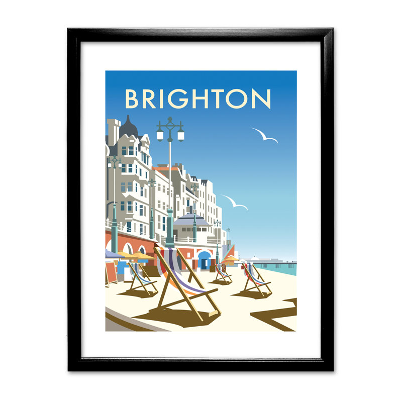 Dave Thompson - Single Picture Frame Print, Black