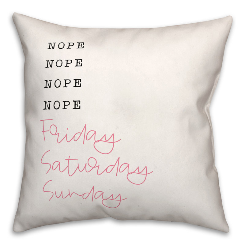 Reversible Throw Pillow