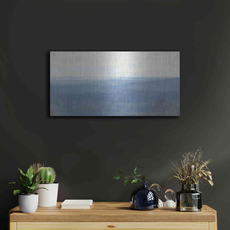 «Misty Overlook» par Stellar Design Studio, H 12 po x l 24 po