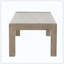 Table basse moderne moderne en bois d'ingénierie beige