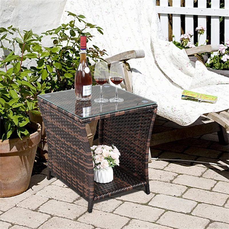 Square 4 - Person 46Cm L Outdoor Chat Table