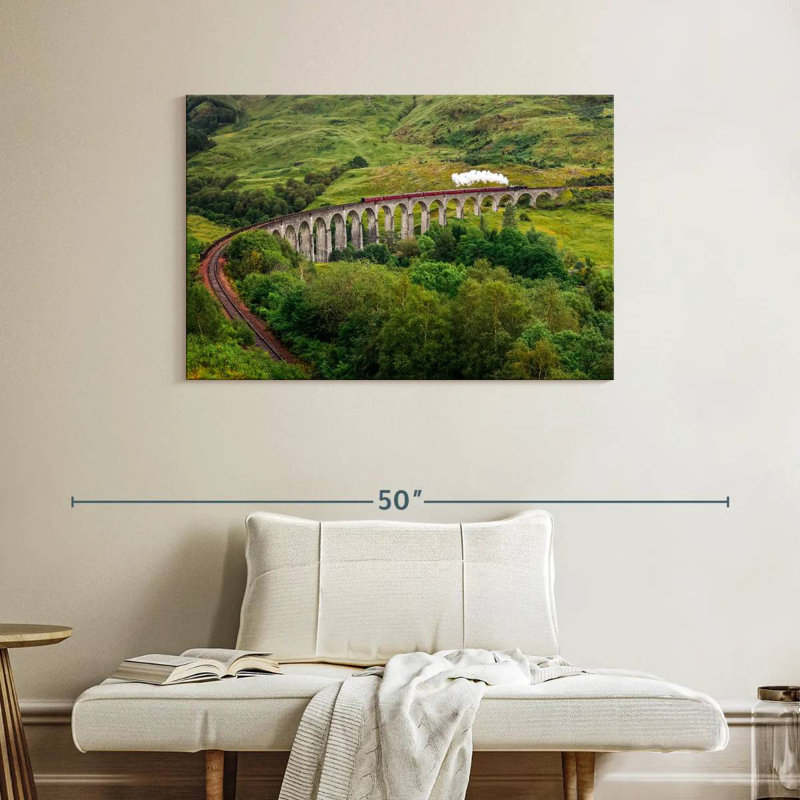 Lilie Glenfinnan Viaduct Landscape, H 26 po x l 39 po