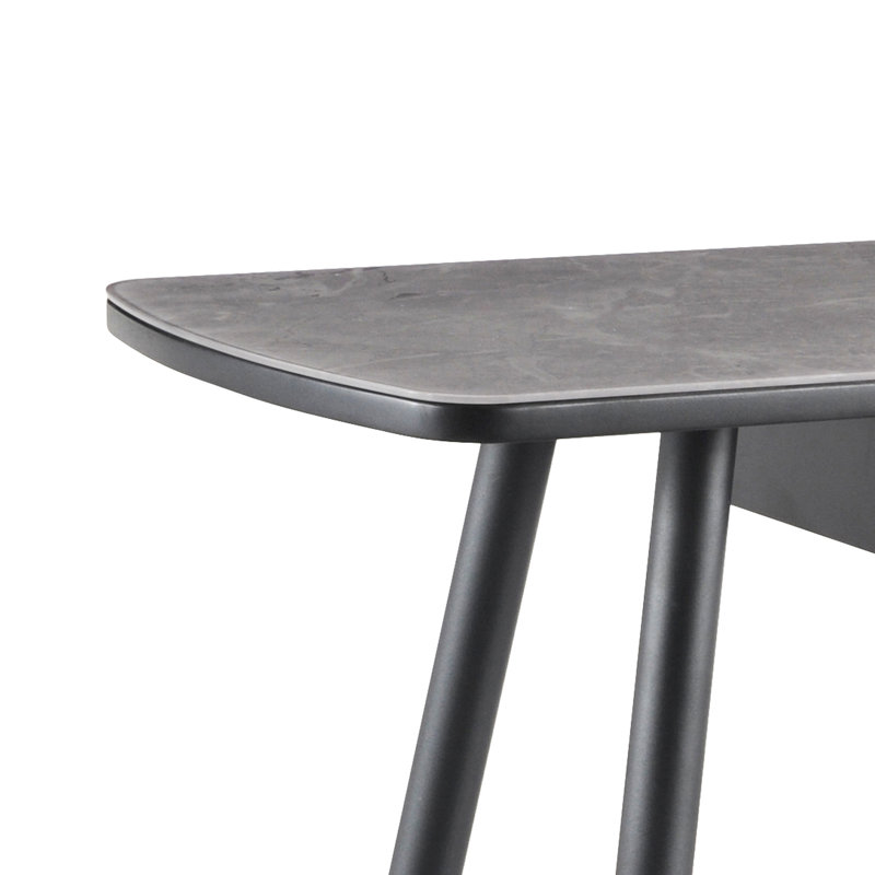 Benedick 120cm Glass Top Console Table