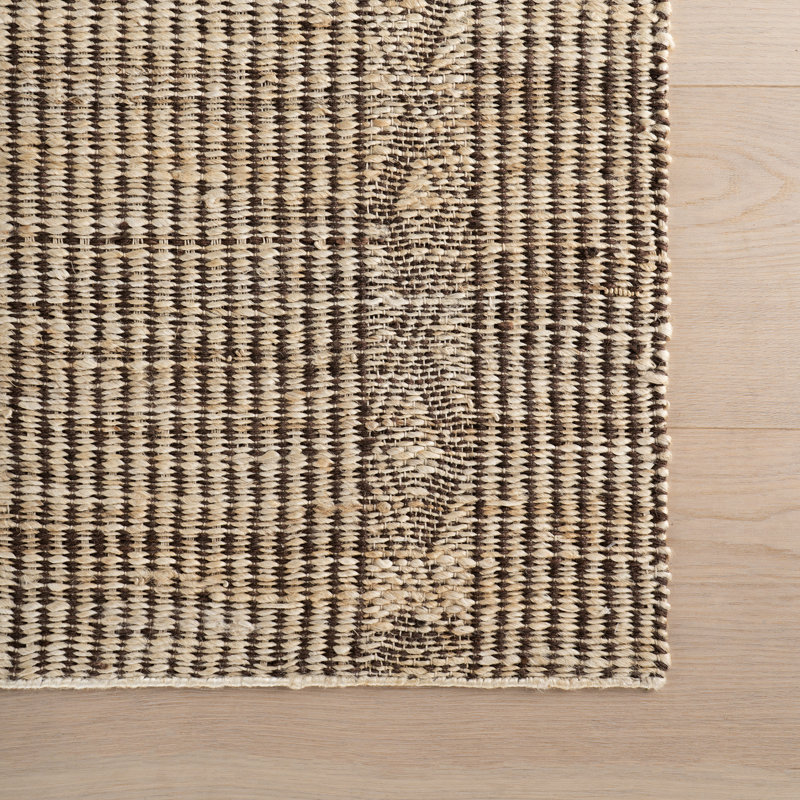 Cyris Trellis Handmade Jute Rug, Rectangle 5' x 8'