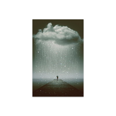 «Even the Sky Cries», impression sans cadre