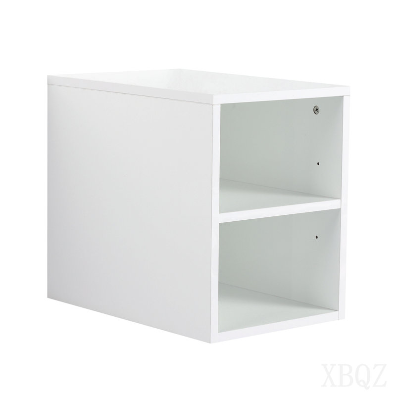 12 Inch Small Wall Mounted Storage Shelves, Suitable For Small Bathroom, Glossy White (Kd-Packing)