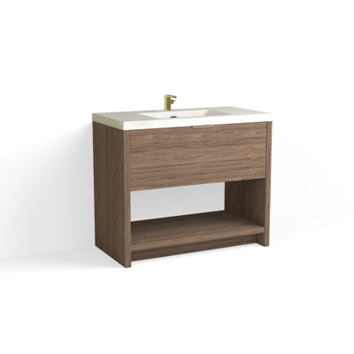 Vista 42" W Freestanding Single Bathroom Vanity