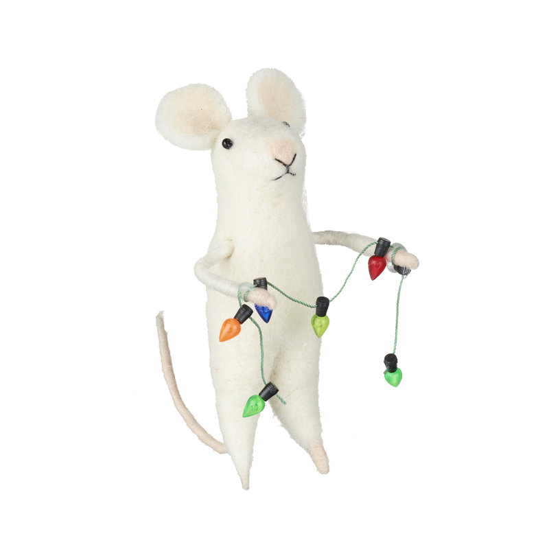 12cm Fabric Animals Hanging Figurine Ornament