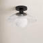 Finola Glass Semi Flush Mount-66310876
