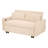 Convertible Pull-Out Sofa Bed with USB 2-Seat Loveseat Sleeper Couch Corduroy for Small Spaces-242513353
