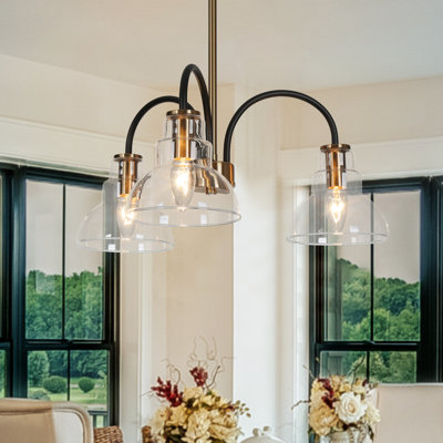 3 - Light Dimmable Sputnik Sphere Chandelier