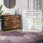 Chorley 6 Drawer Fabric Drawer Chest, Rustic Brown, UKFR Certified