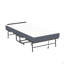 Lit pliant 75 po x 38 po avec tête de lit réglable