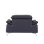 Fauteuil en cuir italien Global United-990085481