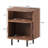 2-Pack End Table With Charging Station And LED Light(Set Of 2)-1041997465
