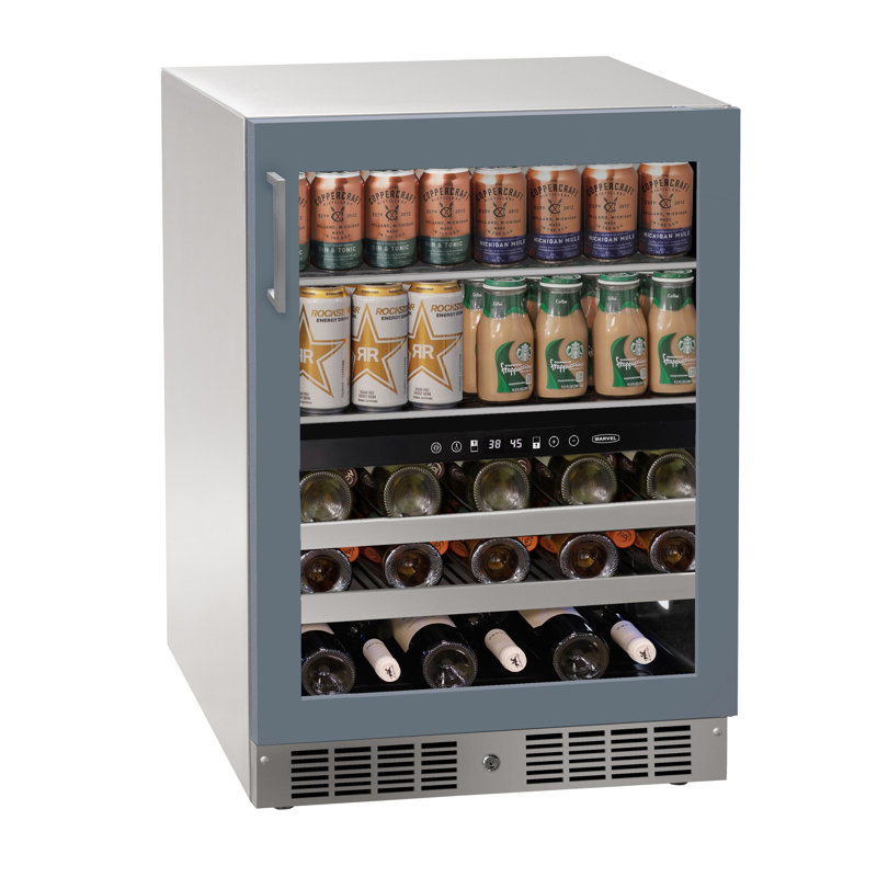 24 inch Dual-Zone Beverage Center