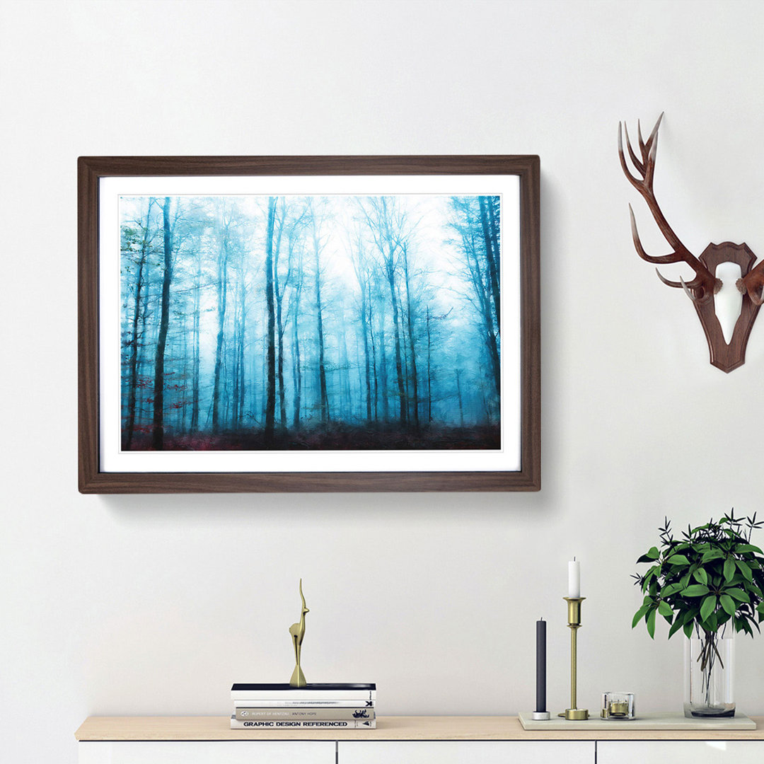 Forest in Frankfurt Germany - Framed Print