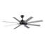 Moteur à courant continu de ventilateur de plafond intelligent d'intérieur / extérieur Levon - noir-43413556