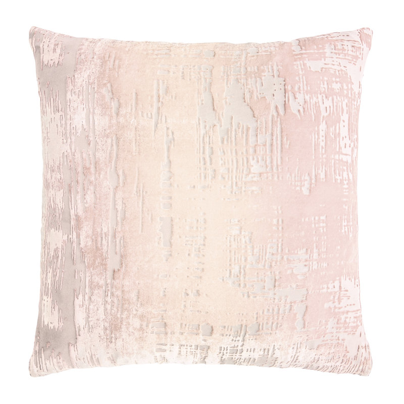 Square Pillow Cover & Insert, Blush, 20"H x 20"W