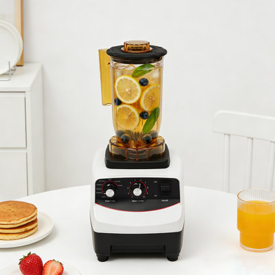 Commercial Tea Brewing Machine 1800W 30000RPM Pure Copper Motor Countertop Blender 1.2L Multifunctional Bubble Tea Shaker Smoothie Maker with 4 Cups for Milk Tea Shop Home Use