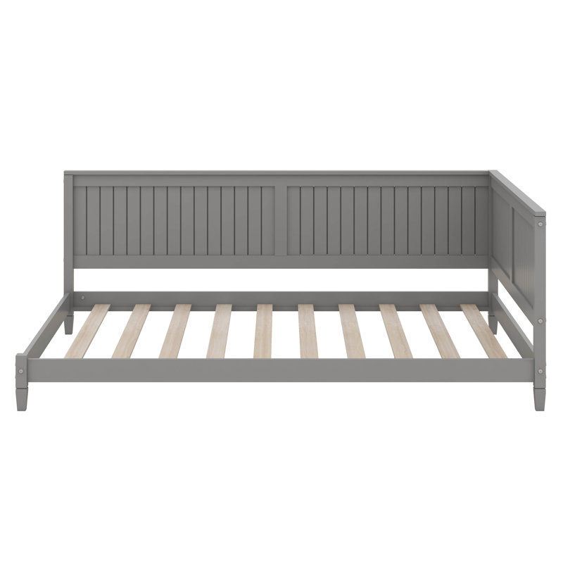 Wood Daybed/Sofa Bed, Full, Gray