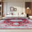 Aurich 851 Area Rug In Red / Beige-422009032