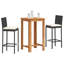 Patio Dining Set with Square Table