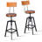 Afanasii 2 - Person Pine Solid Wood Top Four Leg Dining Set