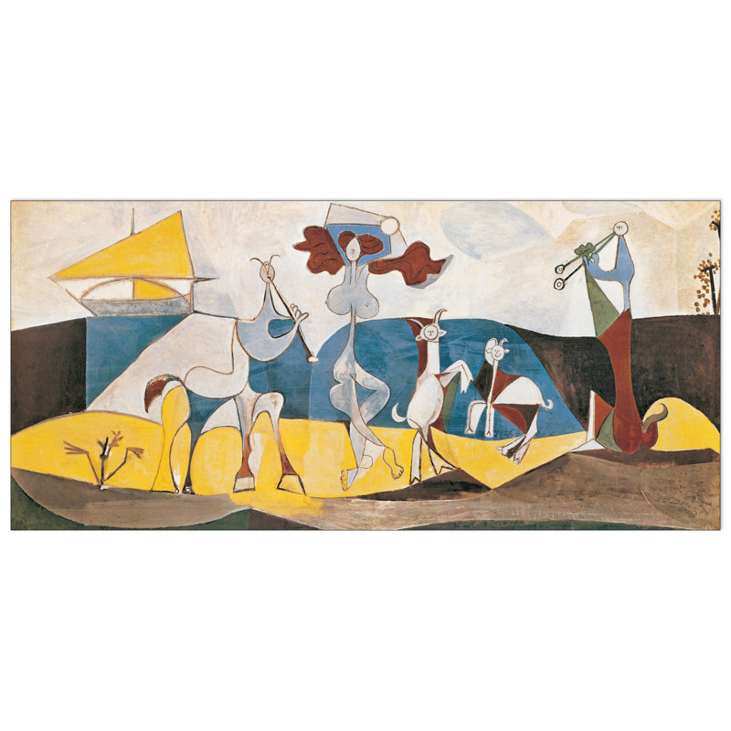 La Joie De Vivre by Picasso - Single Picture Frame Painting on MDF