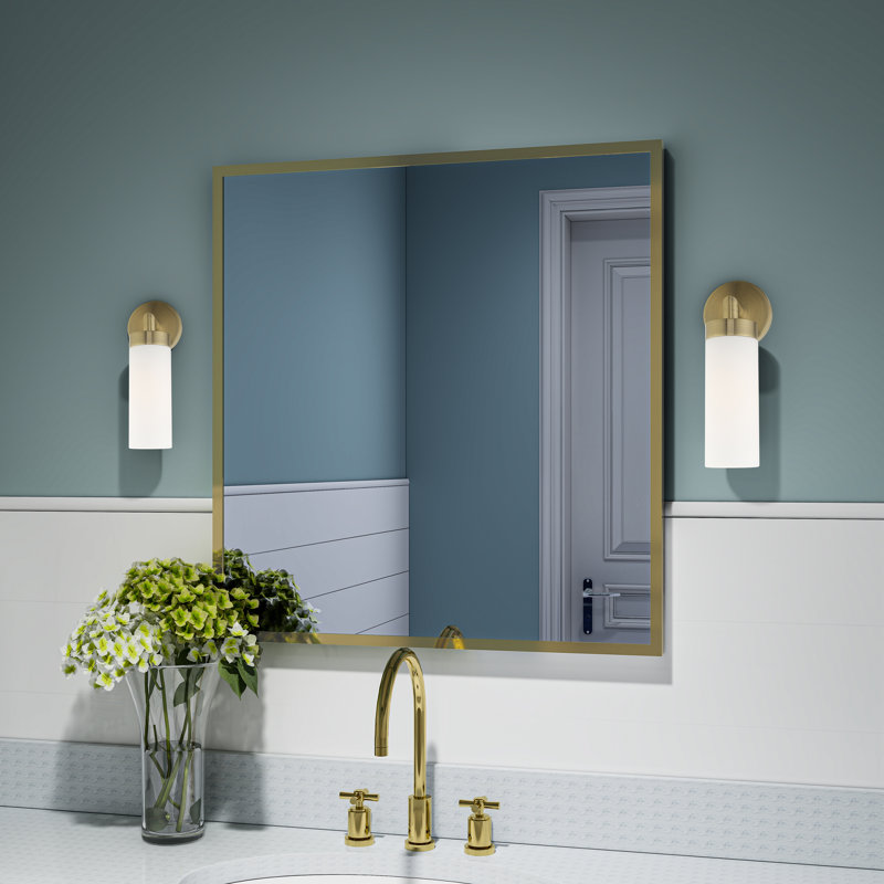 Ainikki Dimmable Bath Sconce, Antique Brass