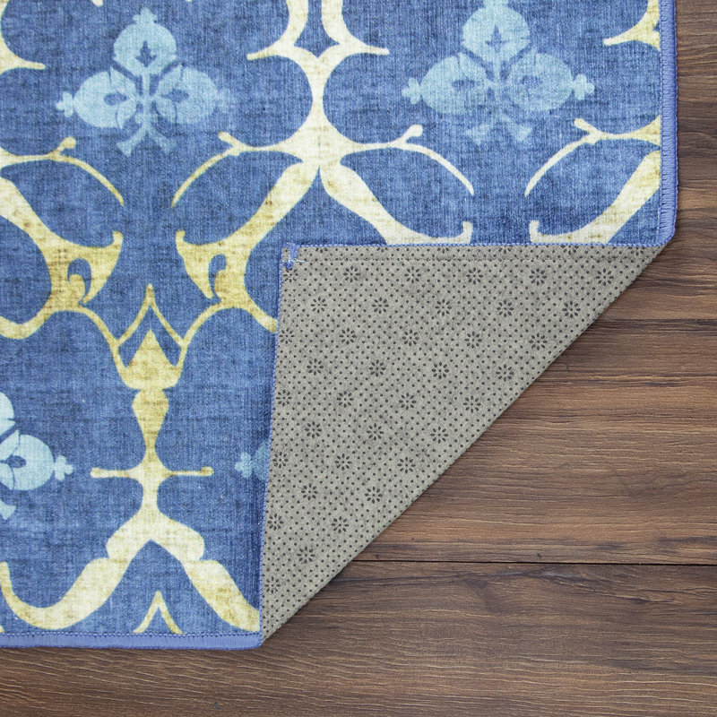Leilani Flatweave Washable Oriental Indoor / Outdoor Rug, Rectangle 3' x 5'