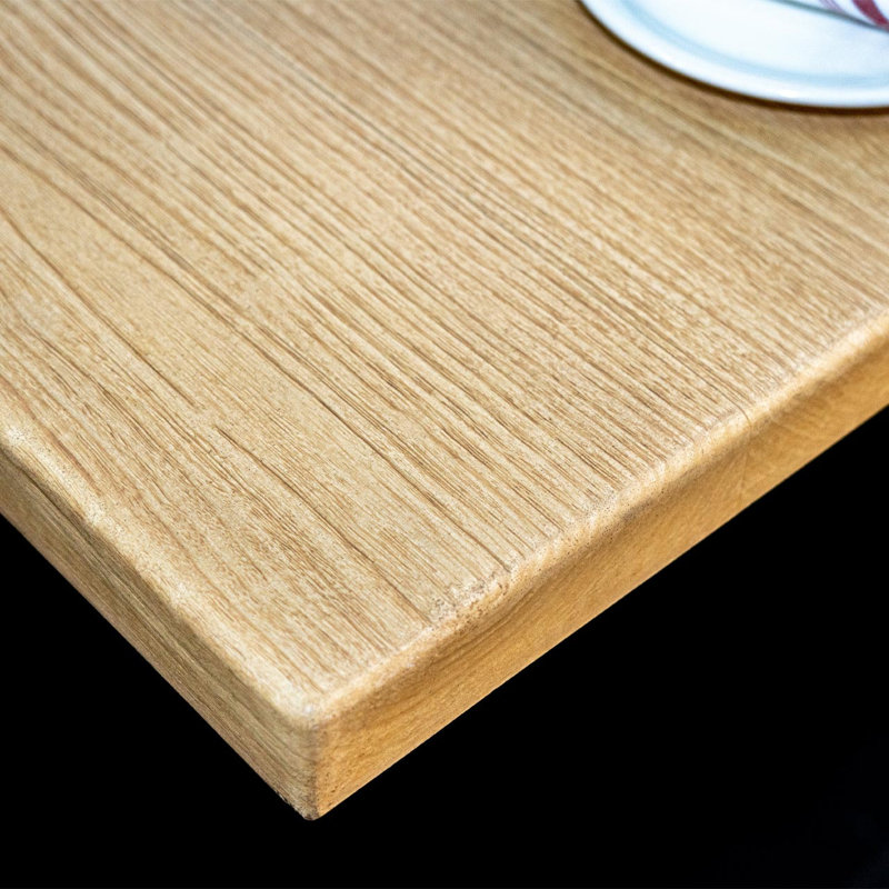 Plank WoodForm Concrete® Rectangular Square Edge Table Top, 24" x 30", Dune