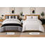 Pamposh Microfiber Striped Duvet Cover Set-130411550