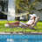 Caili Large Space Patio Chair & Ottoman with Cushions-97812789